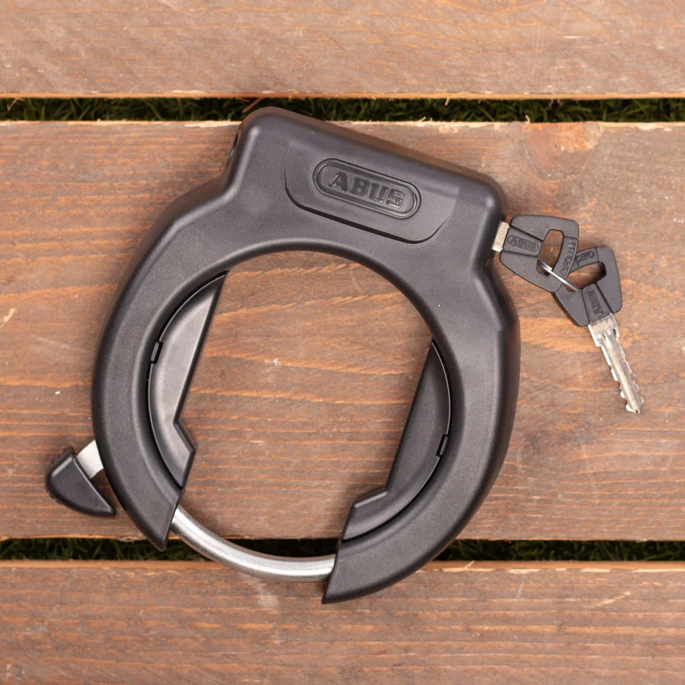 Rahmenschloss Fahrradschloss ABUS Pro Amparo 4750 SL R Schwarz