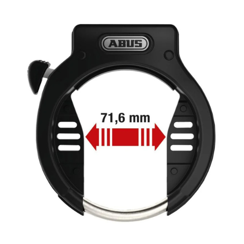 ABUS 4650 X  R  Amparo Rahmenschloss Fahrradschloss Schwarz
