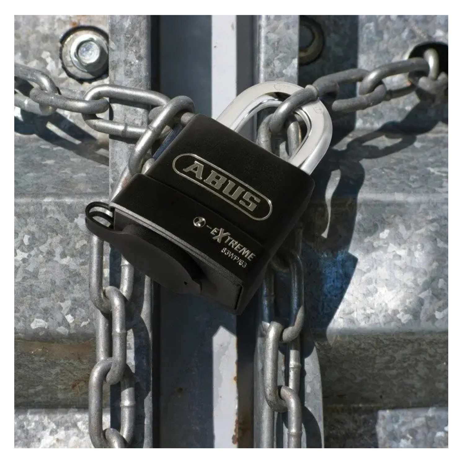 ABUS Vorhangschloss 83WP/63 Extreme Robust Sicher Wetterfest