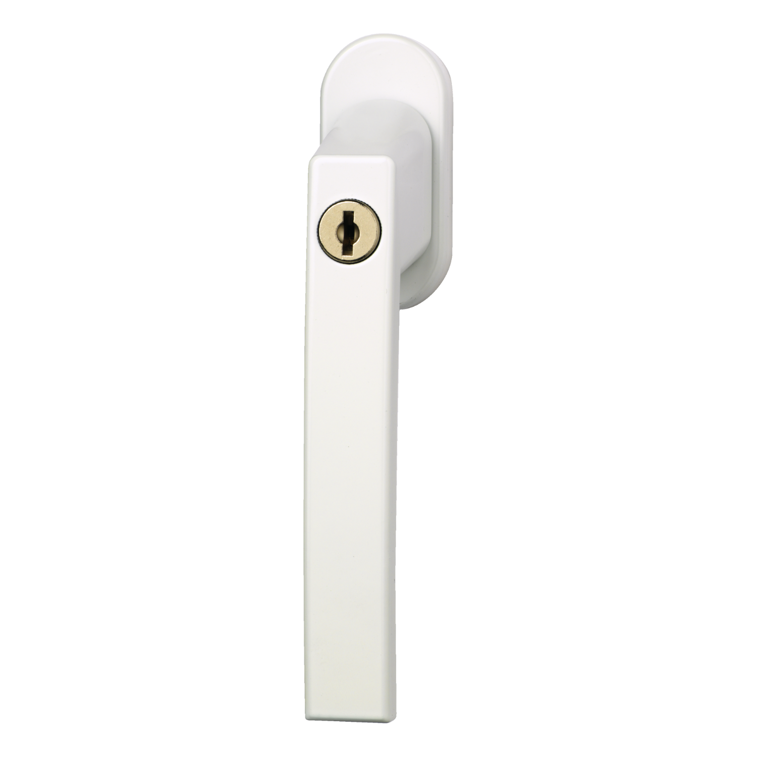 Fenstergriff ABUS FG210 3er Set Fenstergriff Universal Weiß Silber 3 Schlüssel