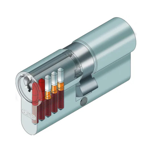 ABUS E200 Türzylinder 3er-Set 30/30,N+G, mit 5 gleichschließenden Schlüssel