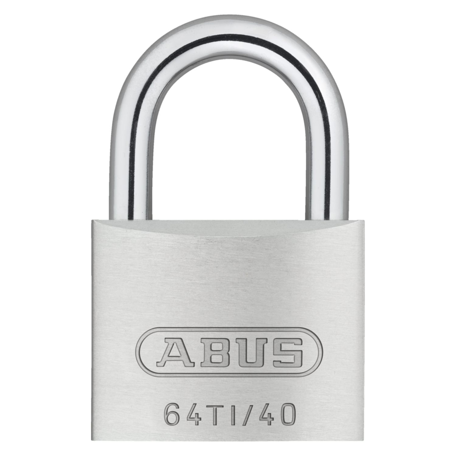 ABUS Titalium Vorhangschloss 64TI/40 4er-Set gleichschließend mit 5 Schlüssel